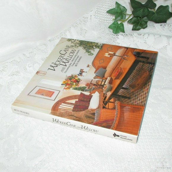 Wicker Cane and Willow Home Decorating Used Book Cottagecore - Picture 3 of 11